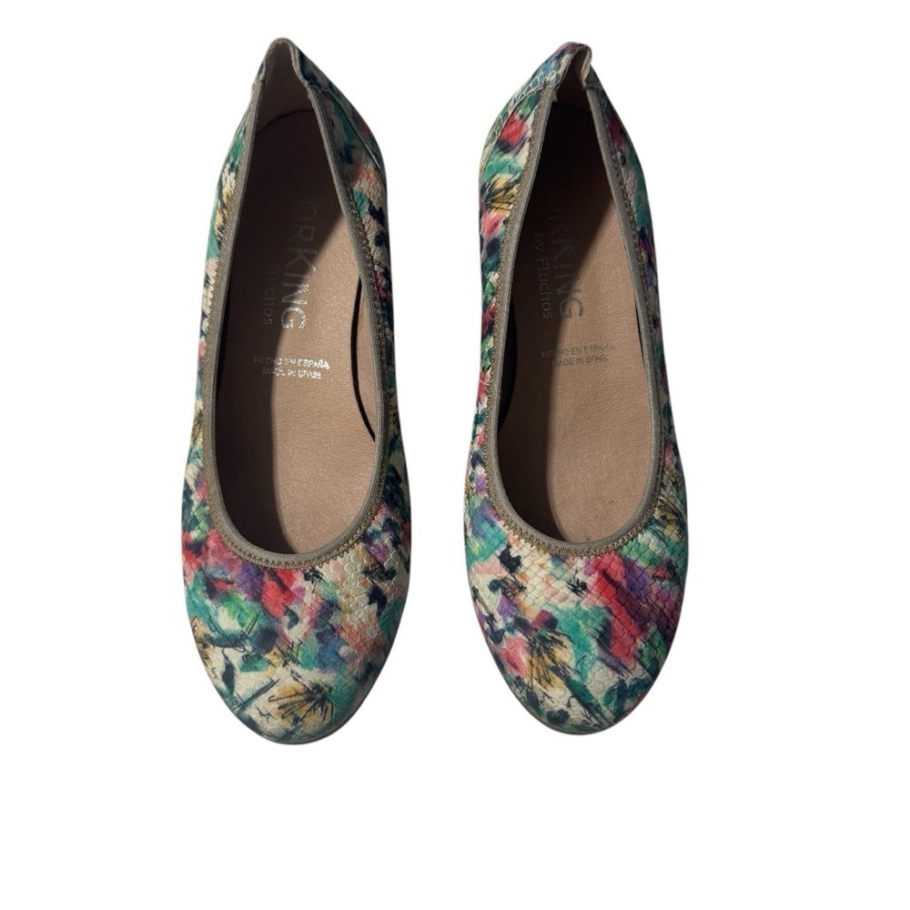 Dorking by Fluchos Short Wedge Heels – Size 37 (US 6.5)